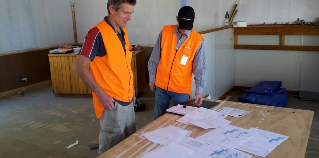 Our staff onsite at the Onehunga Primary security system upgrade