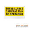 Small CCTV warning signs on sale