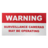 Arrowhead CCTV Warning Sticker, Pack of 5 on sale