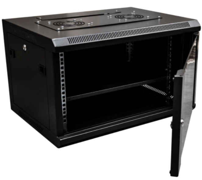 Dynamix RWM6 6RU Wall Mount Cabinet 450mm Deep - Image 2