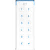 ICT Protege PRX-TSEC-STD-KP-W TSEC 13.56MHz / 125KHz Keypad, White