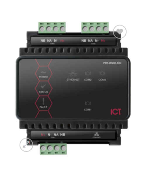 ICT Protege PRT-MNR2-DIN Comms Expander IP to RS485