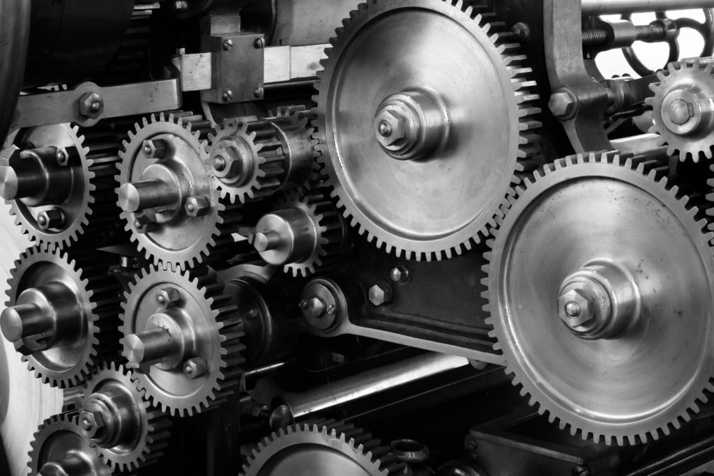 gray scale photo of gears 159298