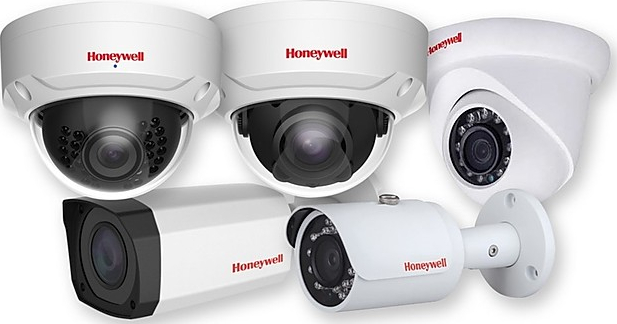 Honeywell range of CCTV cameras and security products