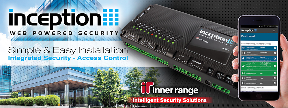 Inner Range Inception alarms and access control at Tiger Security