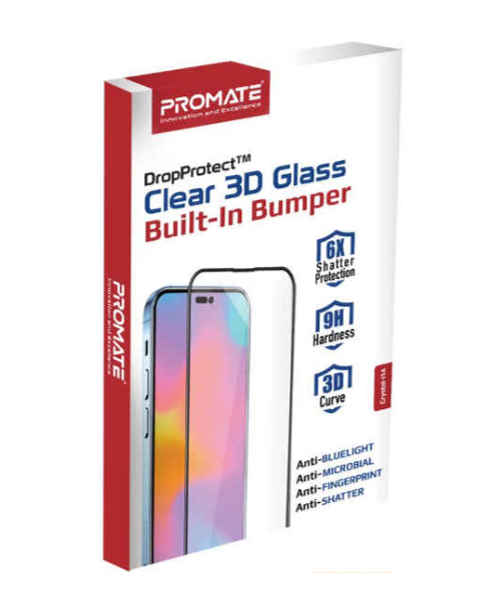 PROMATE CRYSTAL-I14.PRO Clear Screen Protector For iPhone 14 Pro on sale