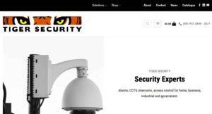 Tiger Security website news