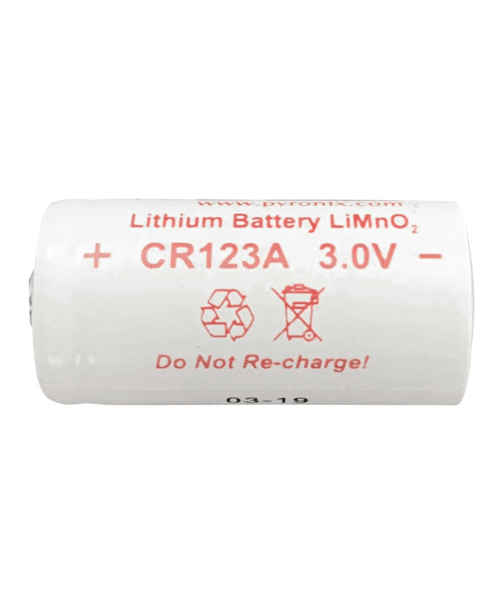 Hikvision DS-PDP-IN-CR123A 1600 mAh Lithium Battery, 2 Pack on sale