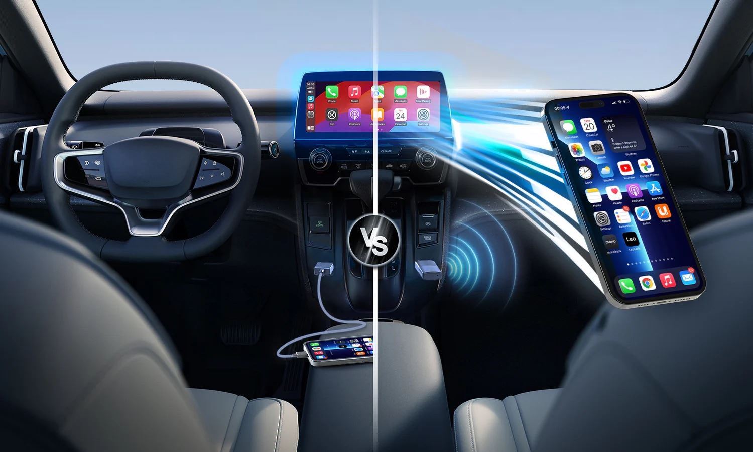 MINIX CP86-AA Wired Android Auto to Wireless Connection Dongle Stick - Image 4