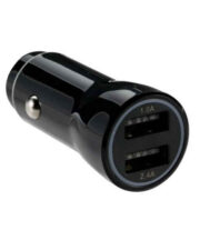 Jackson 3.4A Dual Port In-Car Phone Charger with 2 USB-A Ports on sale