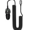 PROMATE 33W In-Car Phone Charger with USB-C Cables on sale
